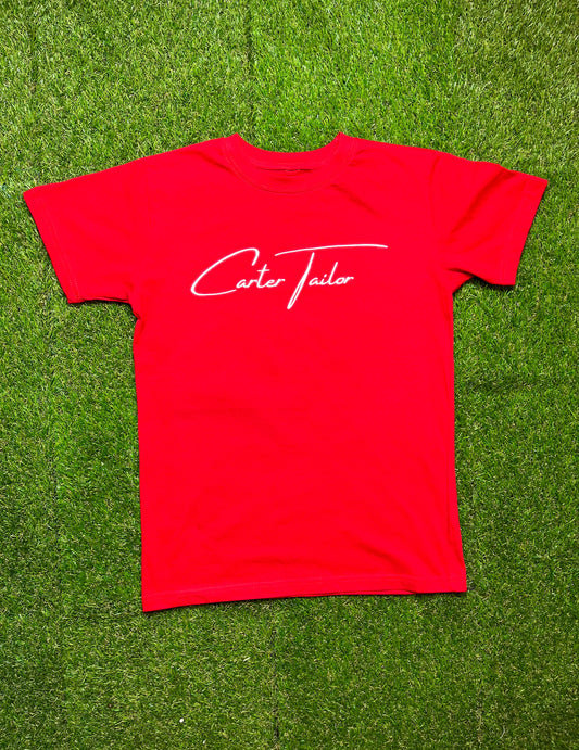 Red/White Carter Tailor Kids T-Shirt