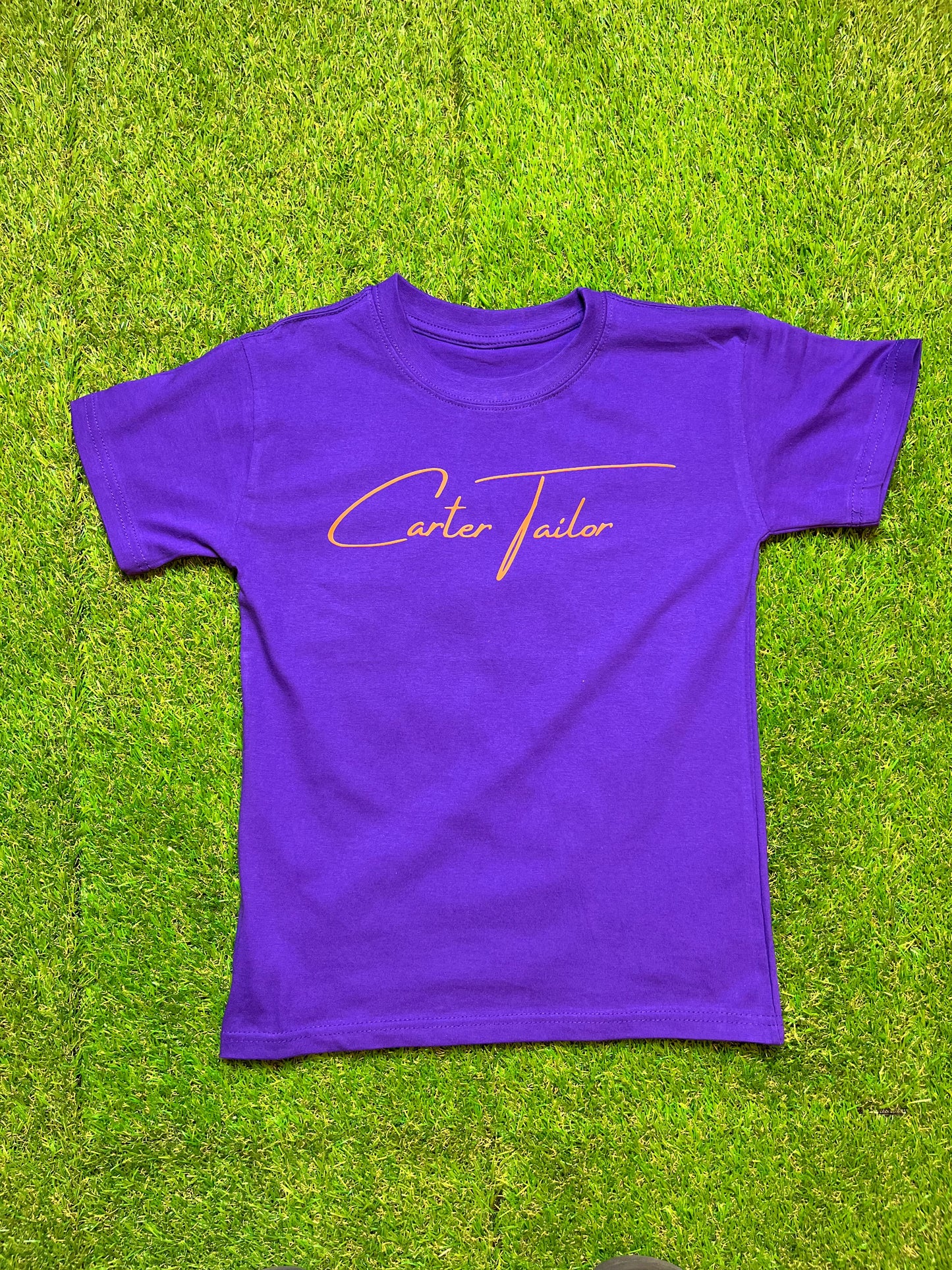 Purple/Orange Carter Tailor Kids T-Shirt